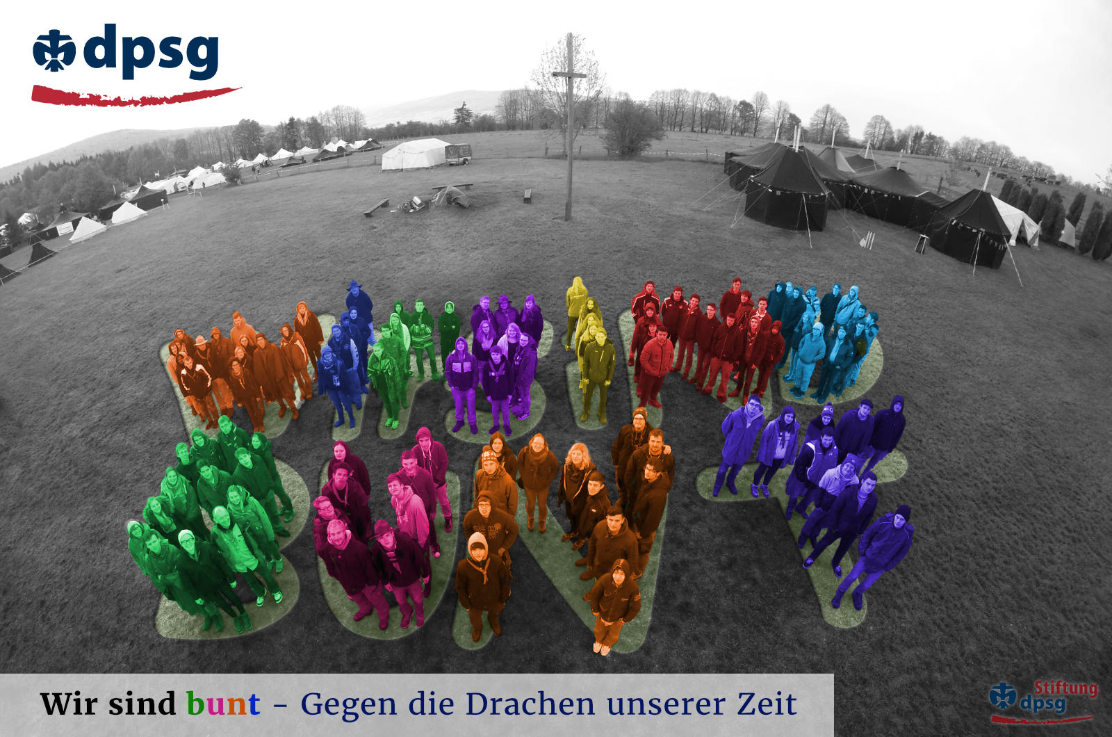 Wir sind bunt!