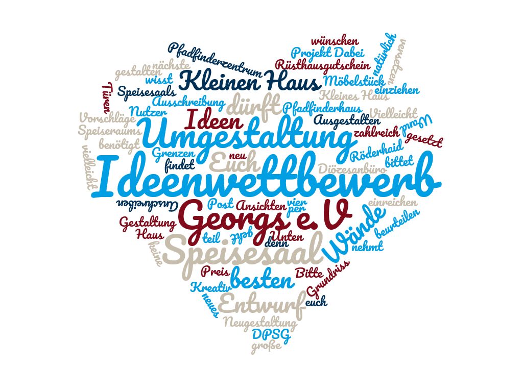 Ideenwettbewerb zur Gestaltung des Speiseraums im Kleinen Haus