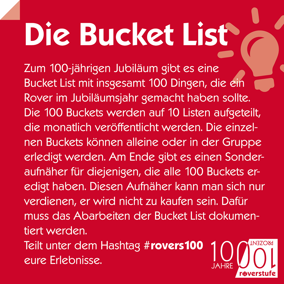 Bucket List Erklärung